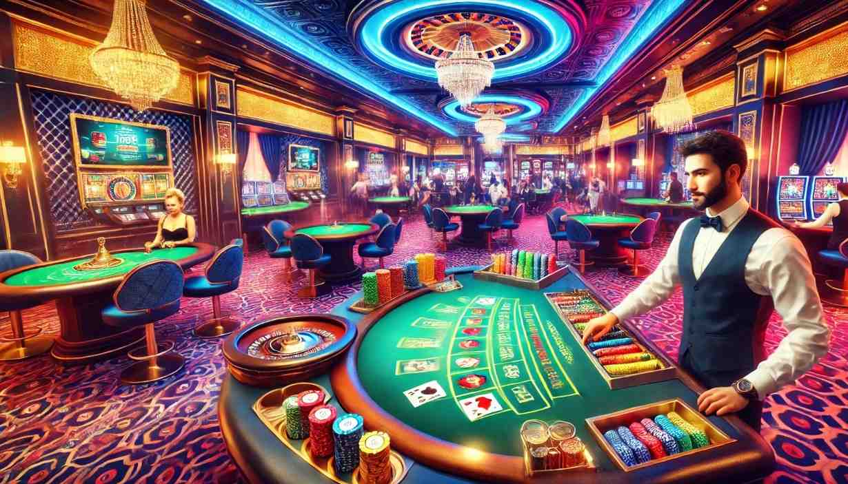 Giochi dal vivo nel casinò Royalsea